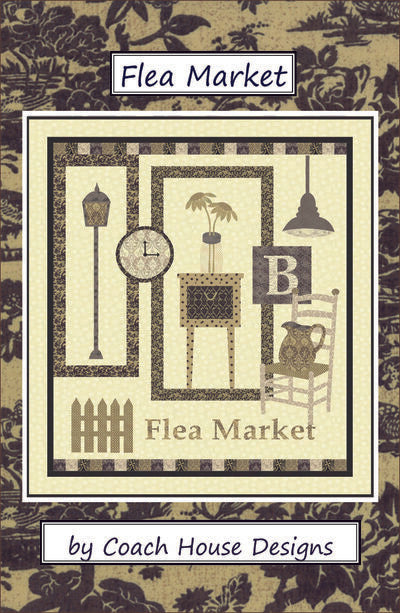 Flea Market Downloadable PDF Quilt Pattern