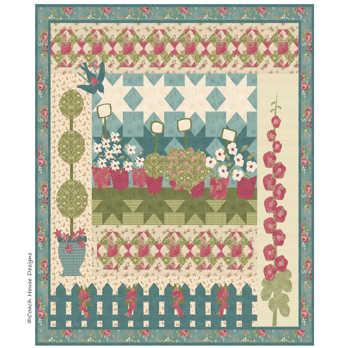Fleurs Quilt Pattern