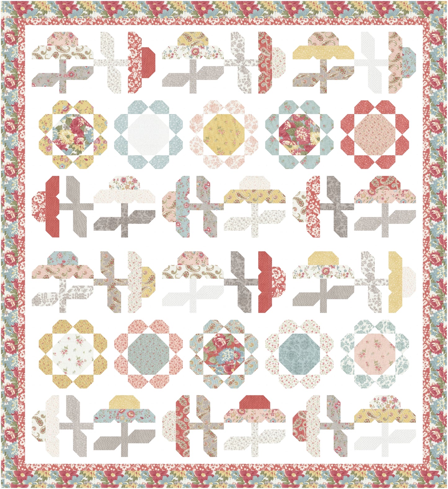 Flora Quilt Pattern