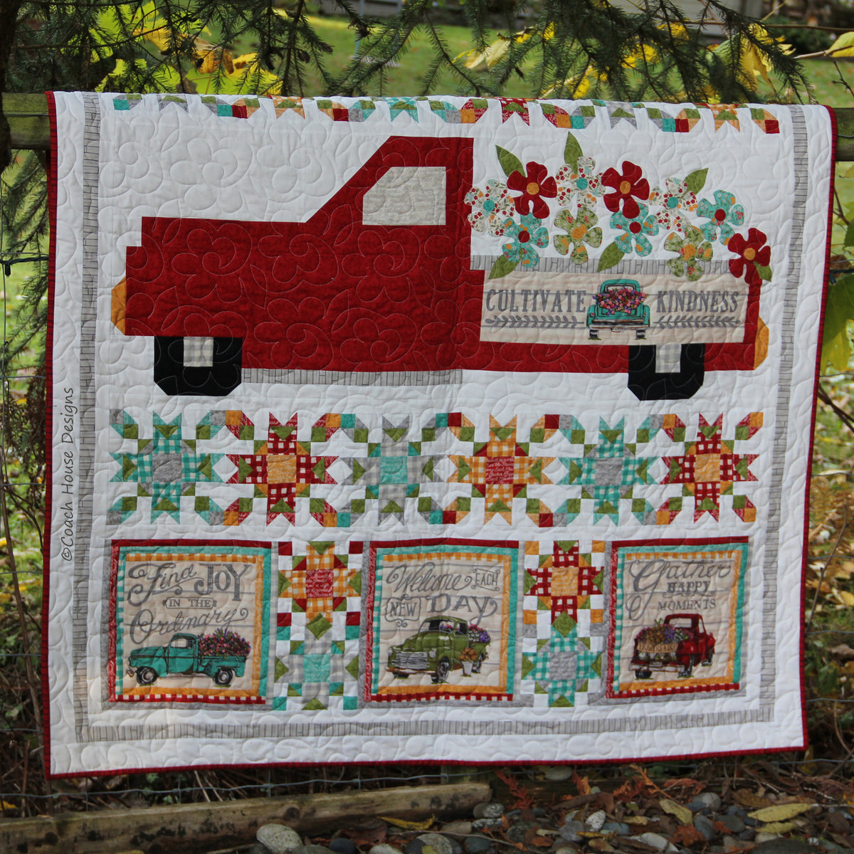 Flower Delivery Downloadable PDF Quilt Pattern – Coach House Designs US