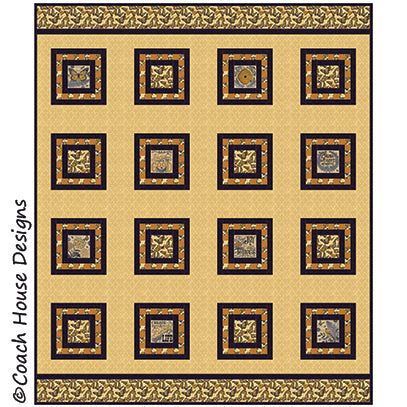 Framed Downloadable PDF Quilt Pattern