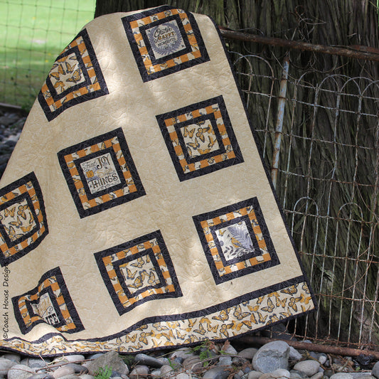 Framed Downloadable PDF Quilt Pattern