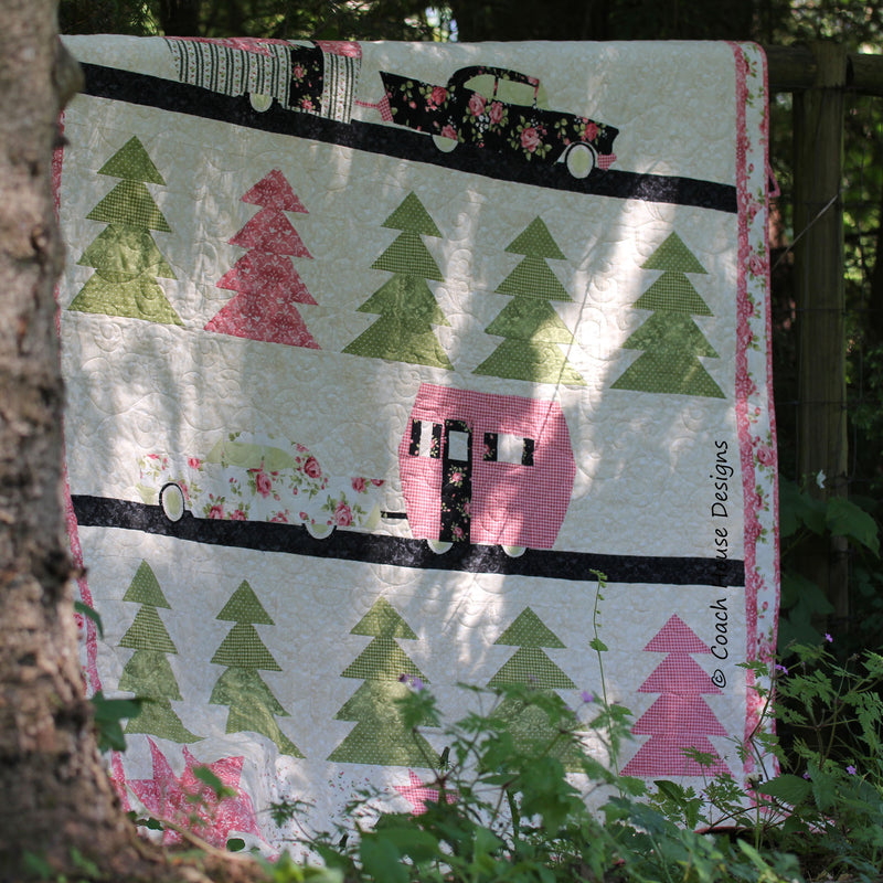 Glampin’ Quilt Pattern
