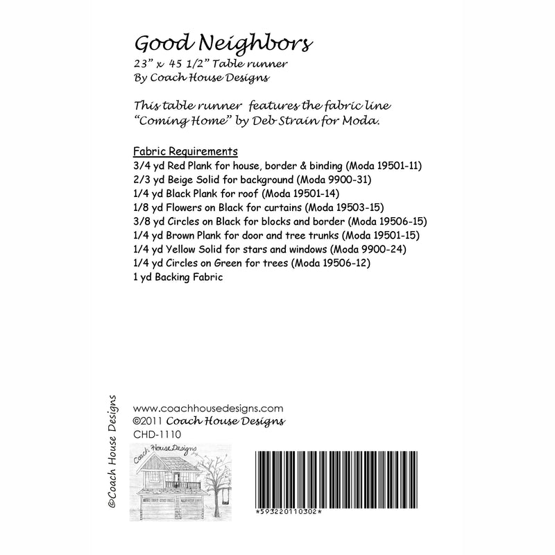 Good Neighbors Downloadable PDF Quilt Pattern