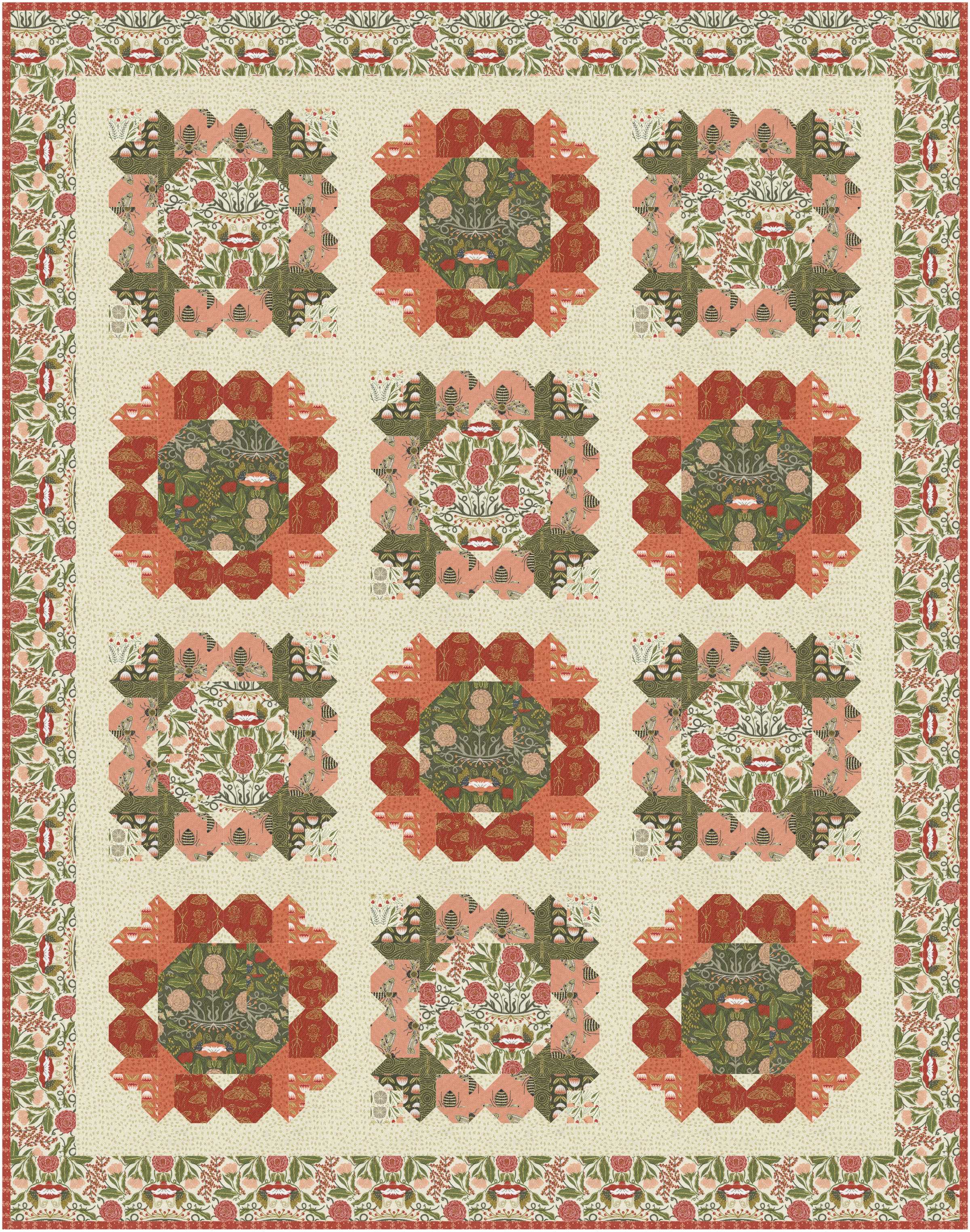 Grand Entrance Quilt Pattern – Coach House Designs US