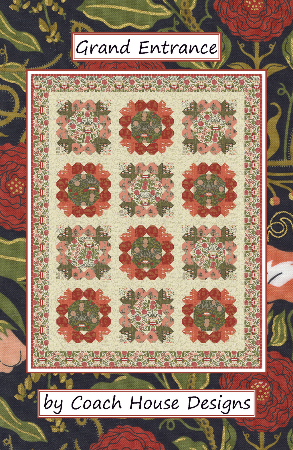 Grand Entrance Quilt Pattern – Coach House Designs US