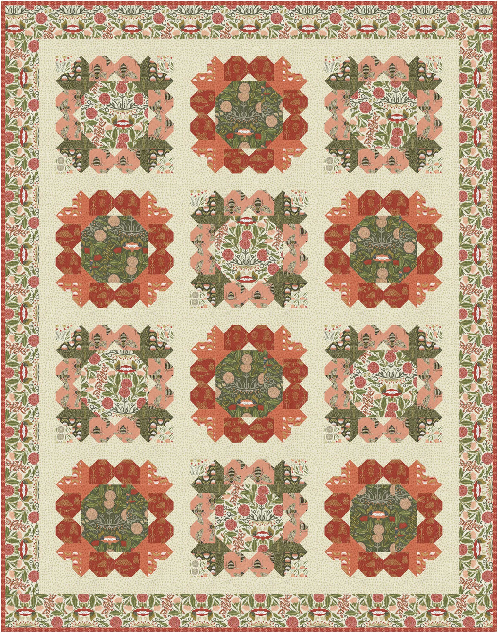 Grand Entrance Quilt Pattern – Coach House Designs US