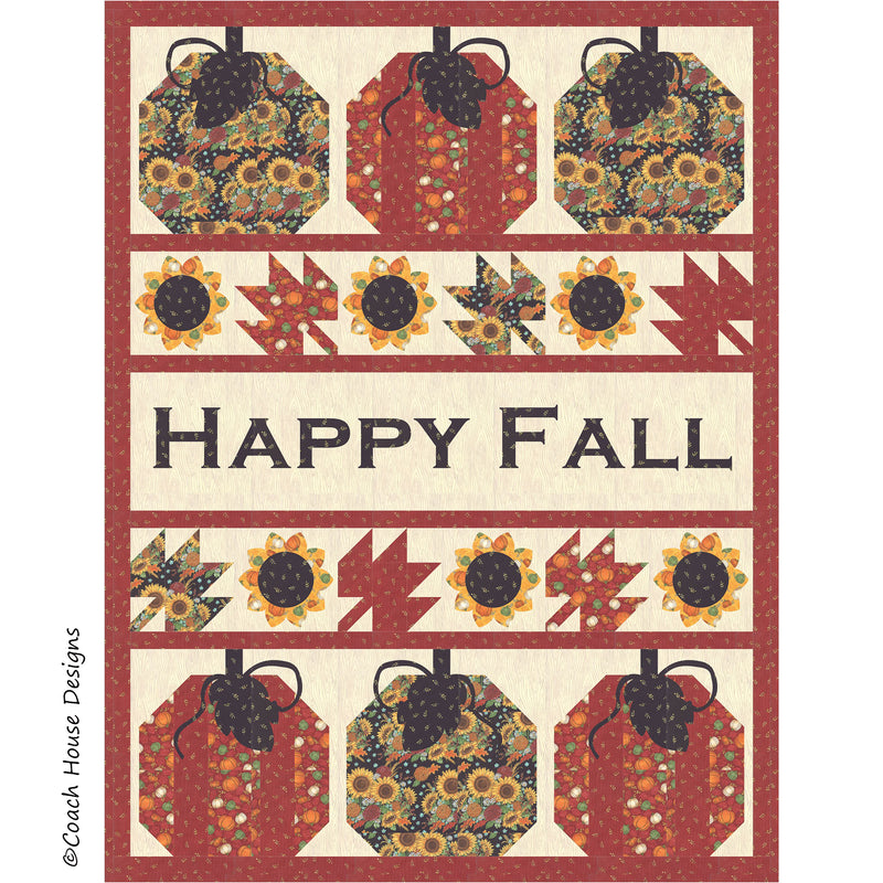 Happy Fall Downloadable PDF Quilt Pattern