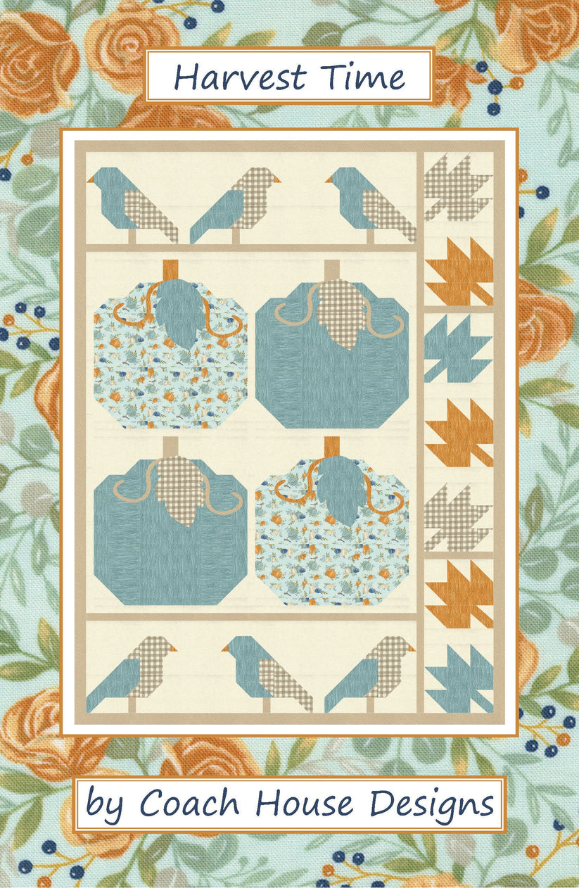 Harvest Time Downloadable PDF Quilt Pattern – Coach House Designs US