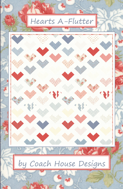 Hearts A-Flutter Quilt Pattern – Coach House Designs US