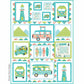 Hit the Road Quilt Pattern