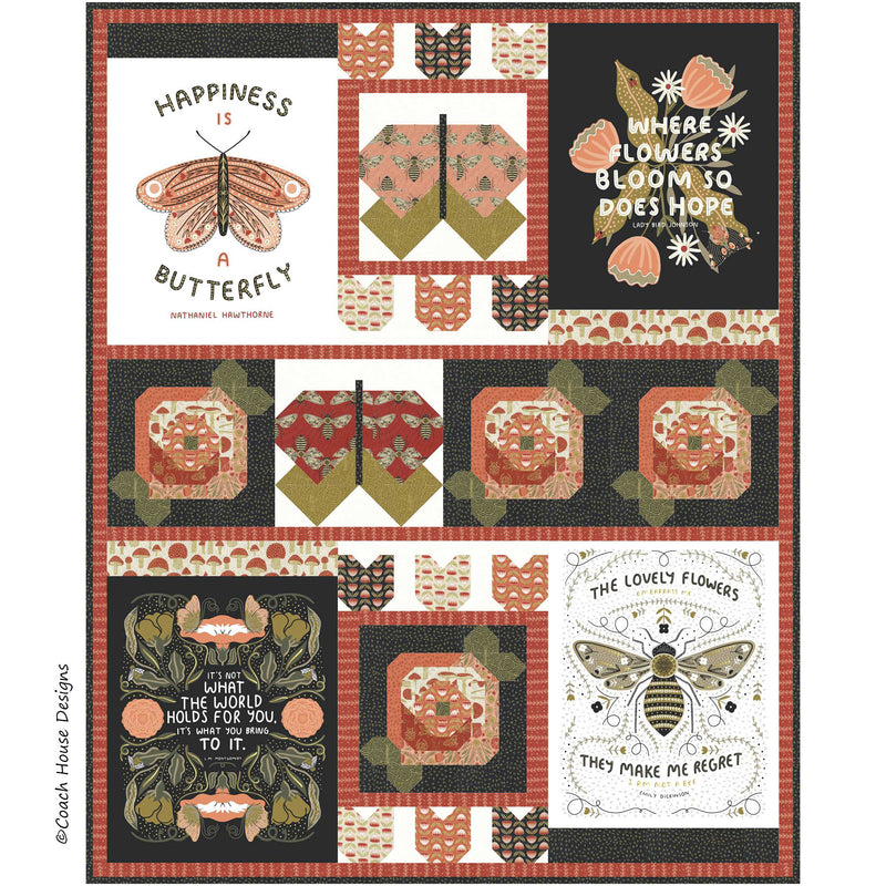 Hope Blooms Quilt Kit 50x62 – Friends and Co. Quilt Shop