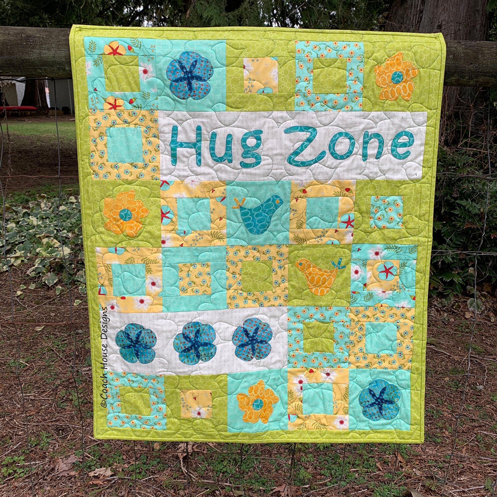 Hug Zone Quilt Pattern – Coach House Designs US