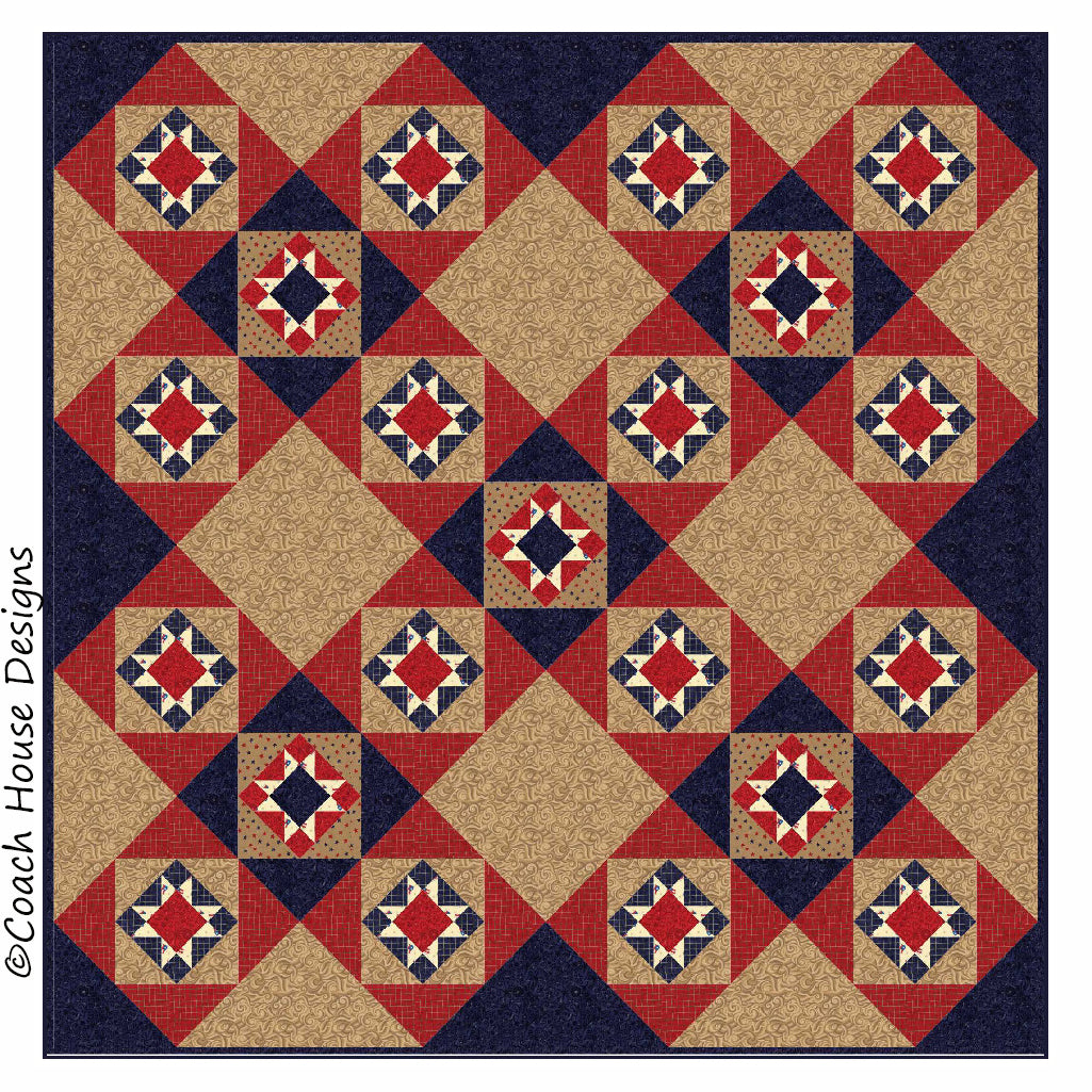 Independence Downloadable PDF Quilt Pattern