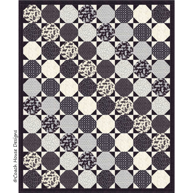It’s Black & White Downloadable PDF Quilt Pattern