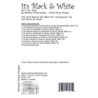 It’s Black & White Downloadable PDF Quilt Pattern