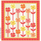 Jelly Bean Flowers Quilt Pattern