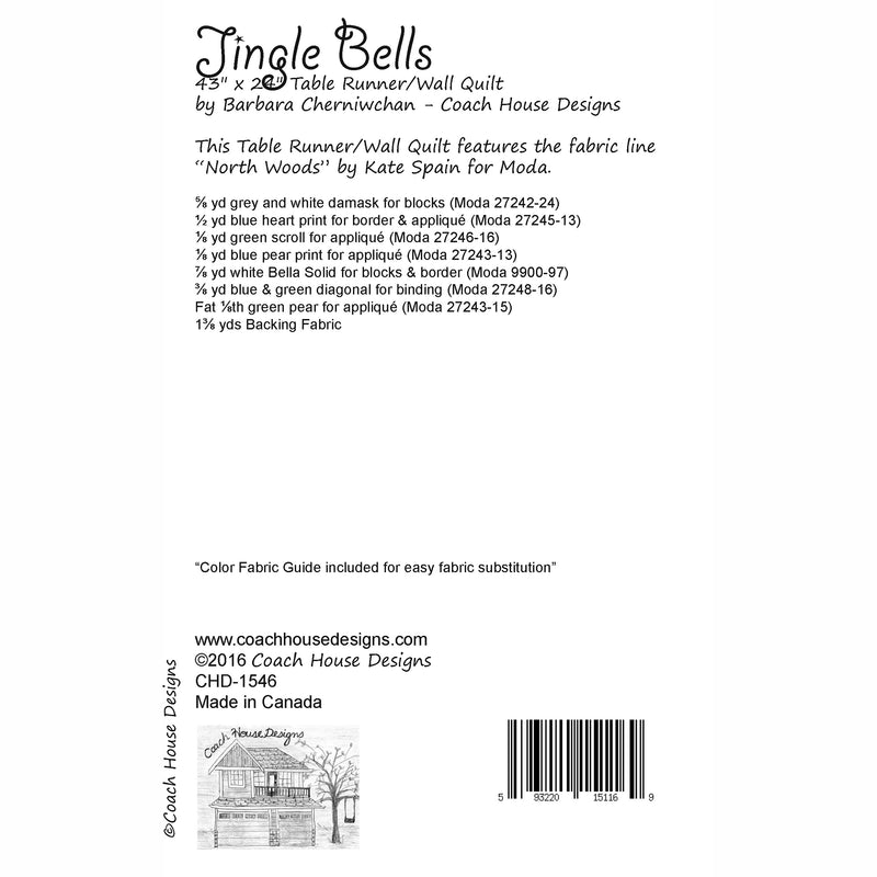 Jingle Bells Digital Pattern