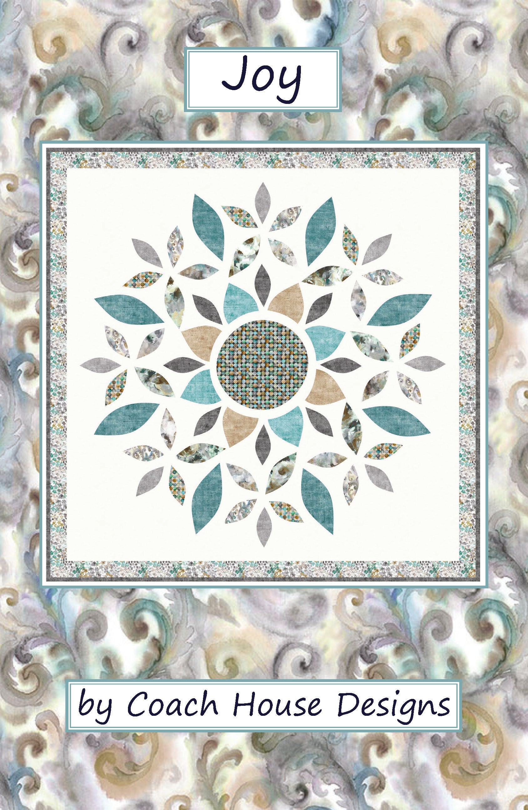 Joy Downloadable PDF Quilt Pattern – Coach House Designs US