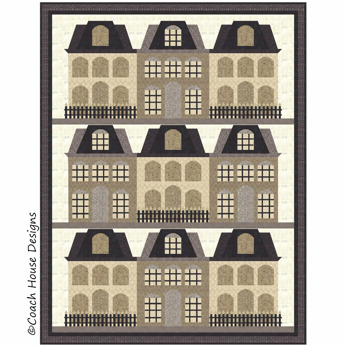 Kensington Street Downloadable PDF Quilt Pattern