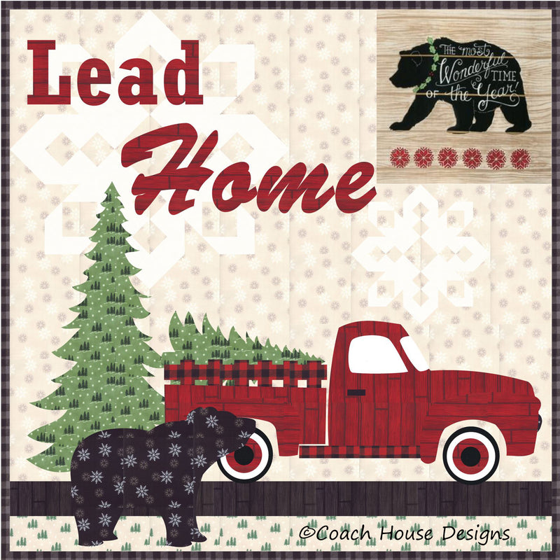 All Roads Lead Home Banners Digital Pattern