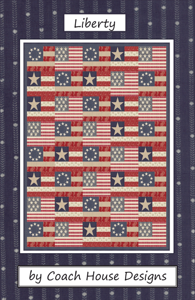 Liberty Downloadable PDF Quilt Pattern – Coach House Designs US