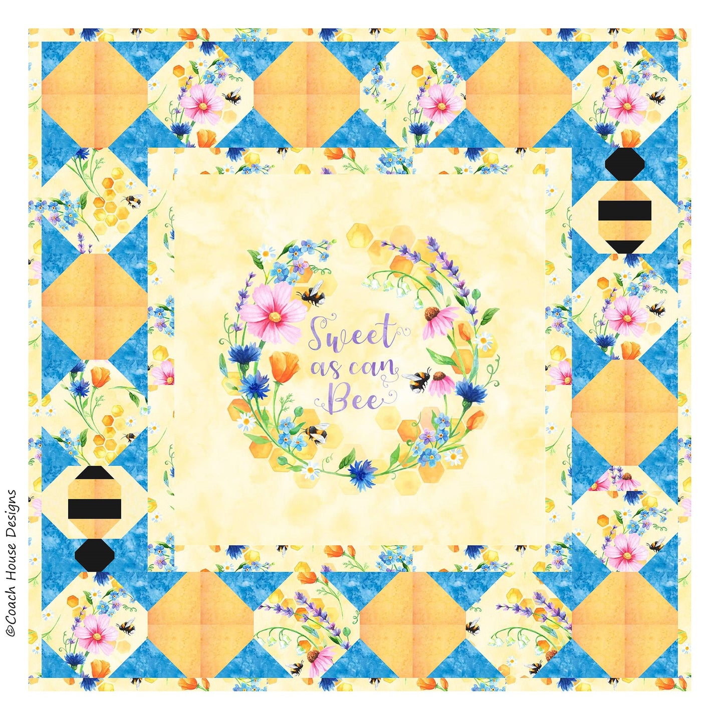 Let's Celebrate Again! April to June Downloadable PDF Quilt Pattern