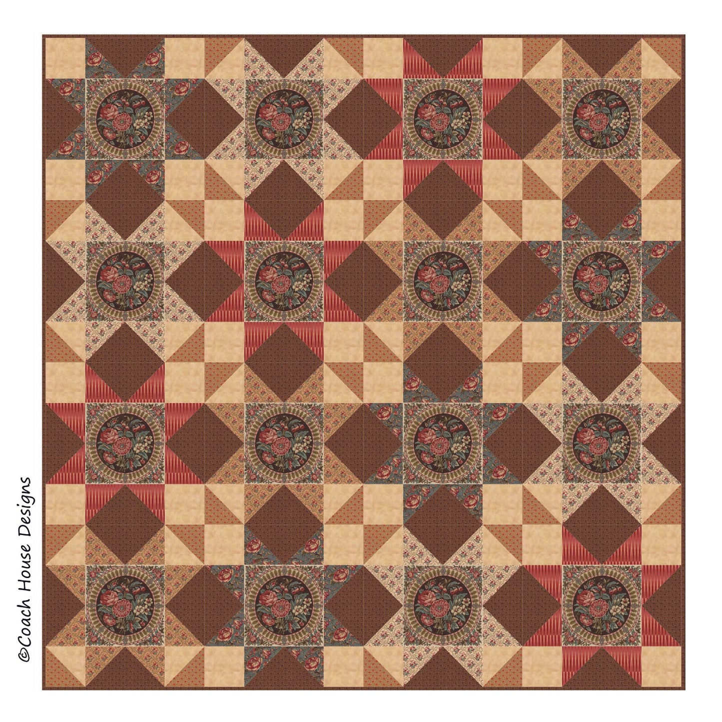Medallions Quilt Pattern