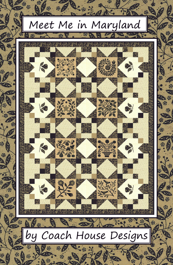 Meet Me in Maryland Downloadable PDF Quilt Pattern
