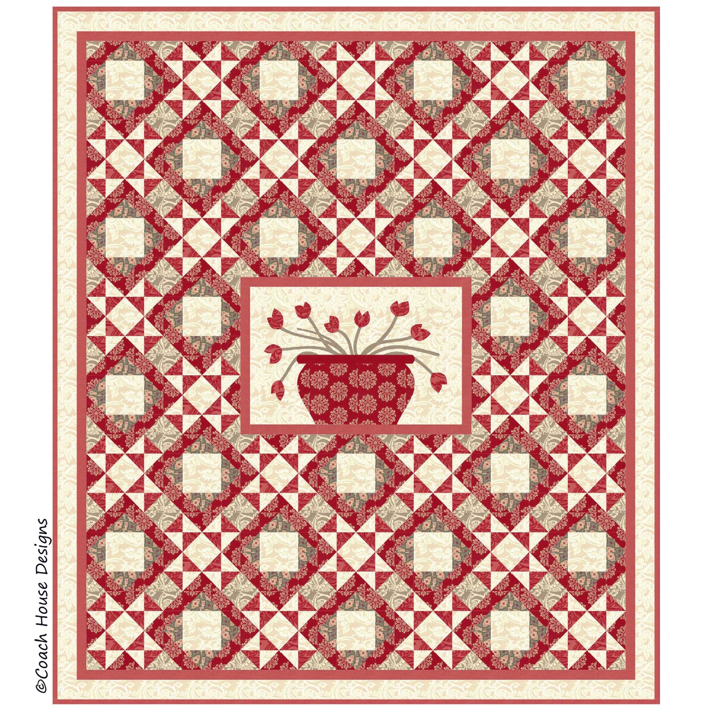 Montmartre Downloadable PDF Quilt Pattern
