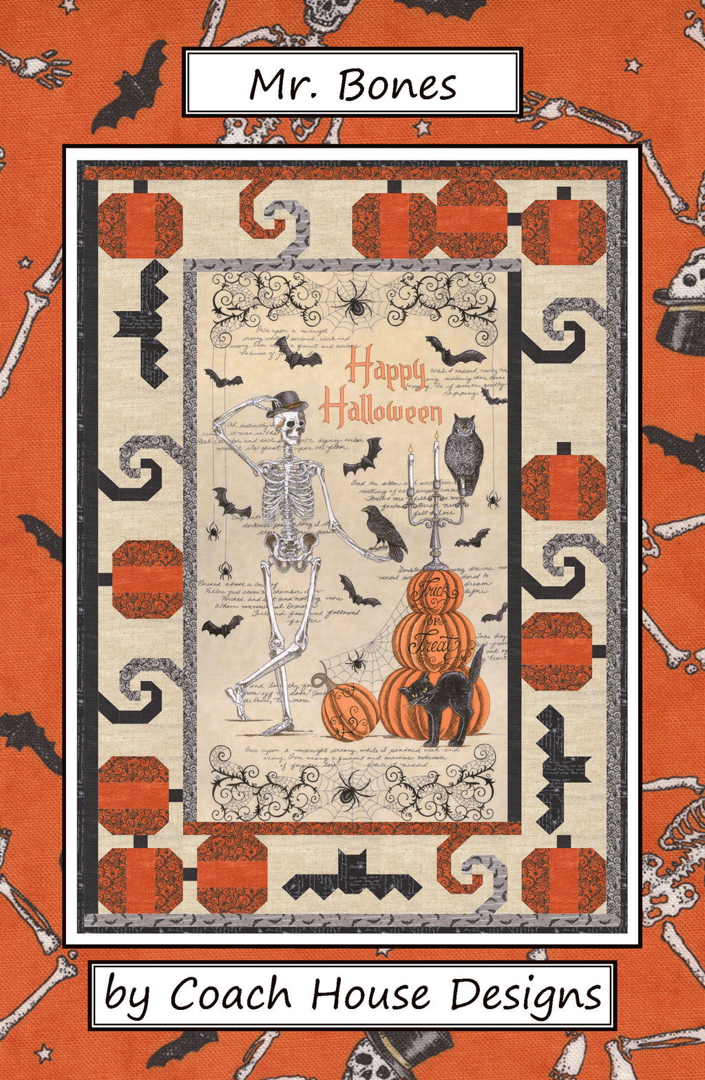 Mr Bones Quilt Pattern Coach House Designs US