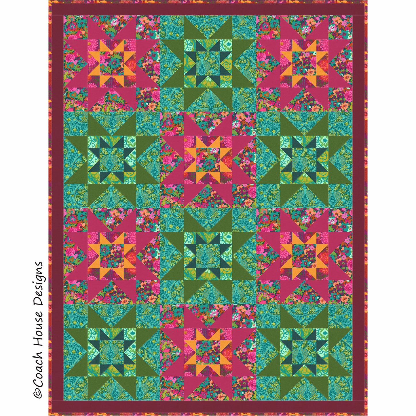 Northern Lights Downloadable PDF Quilt Pattern