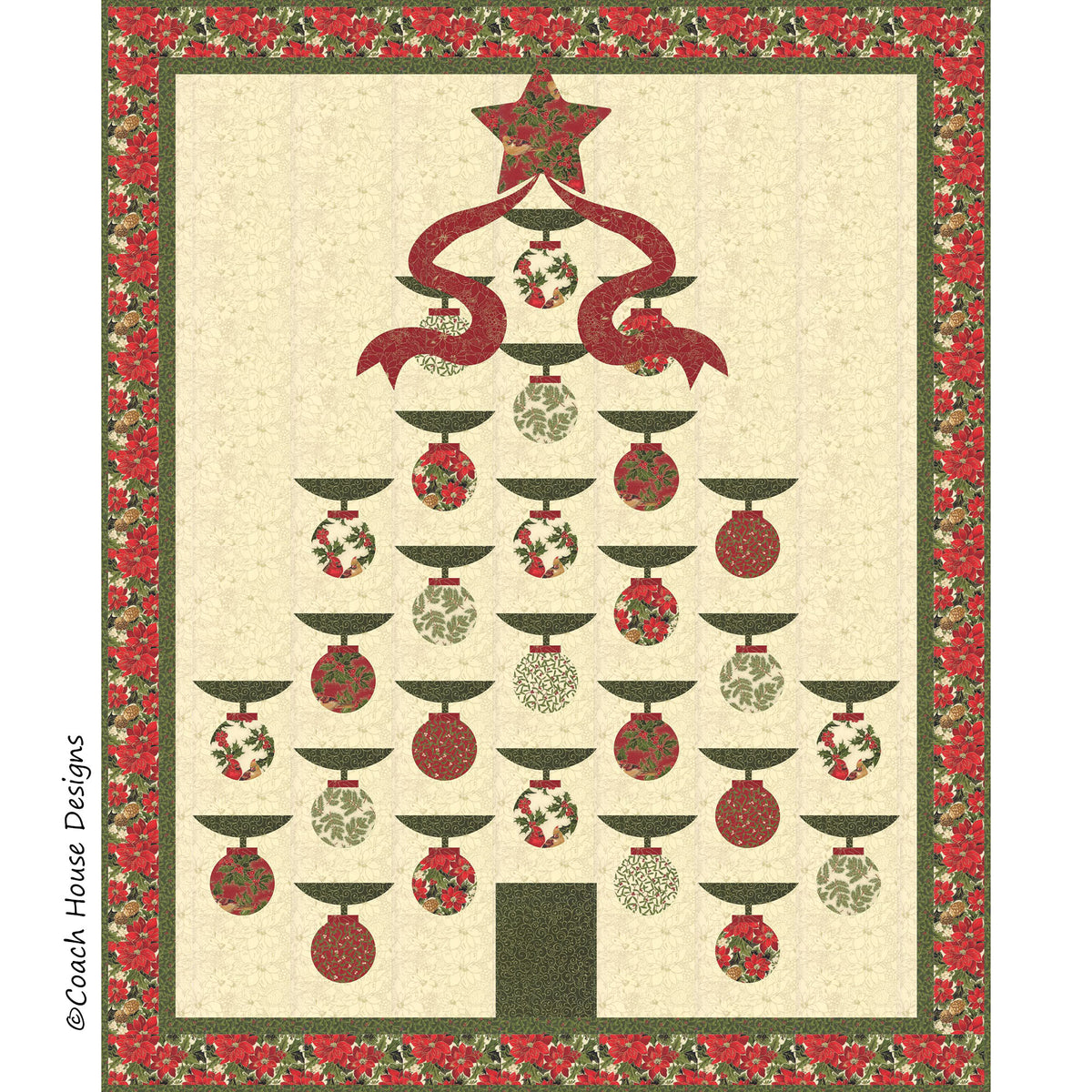 O Christmas Tree Downloadable PDF Quilt Pattern – Coach House Designs US