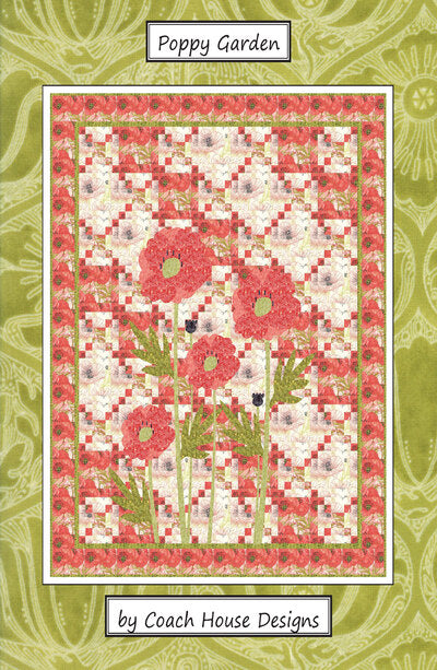 Poppy Garden Downloadable PDF Quilt Pattern