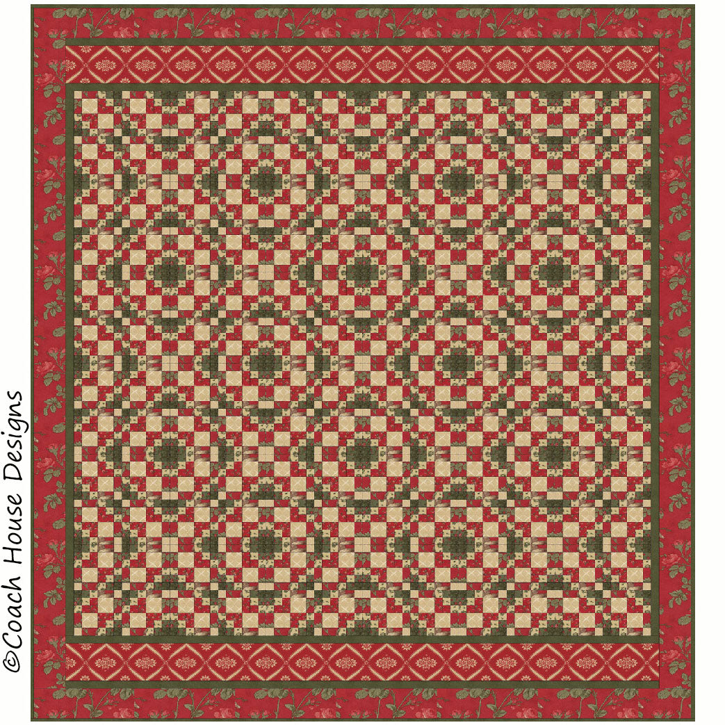 Prairie Christmas Downloadable PDF Quilt Pattern