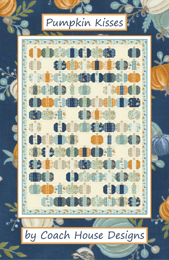 Pumpkin Kisses Quilt Pattern – Coach House Designs US