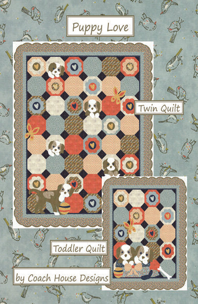 Puppy Love Downloadable PDF Quilt Pattern – Coach House Designs US