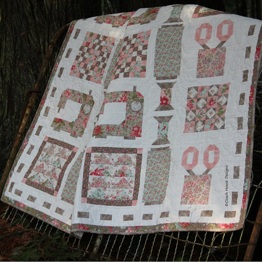 Ready, Set, Quilt! Downloadable PDF Quilt Pattern