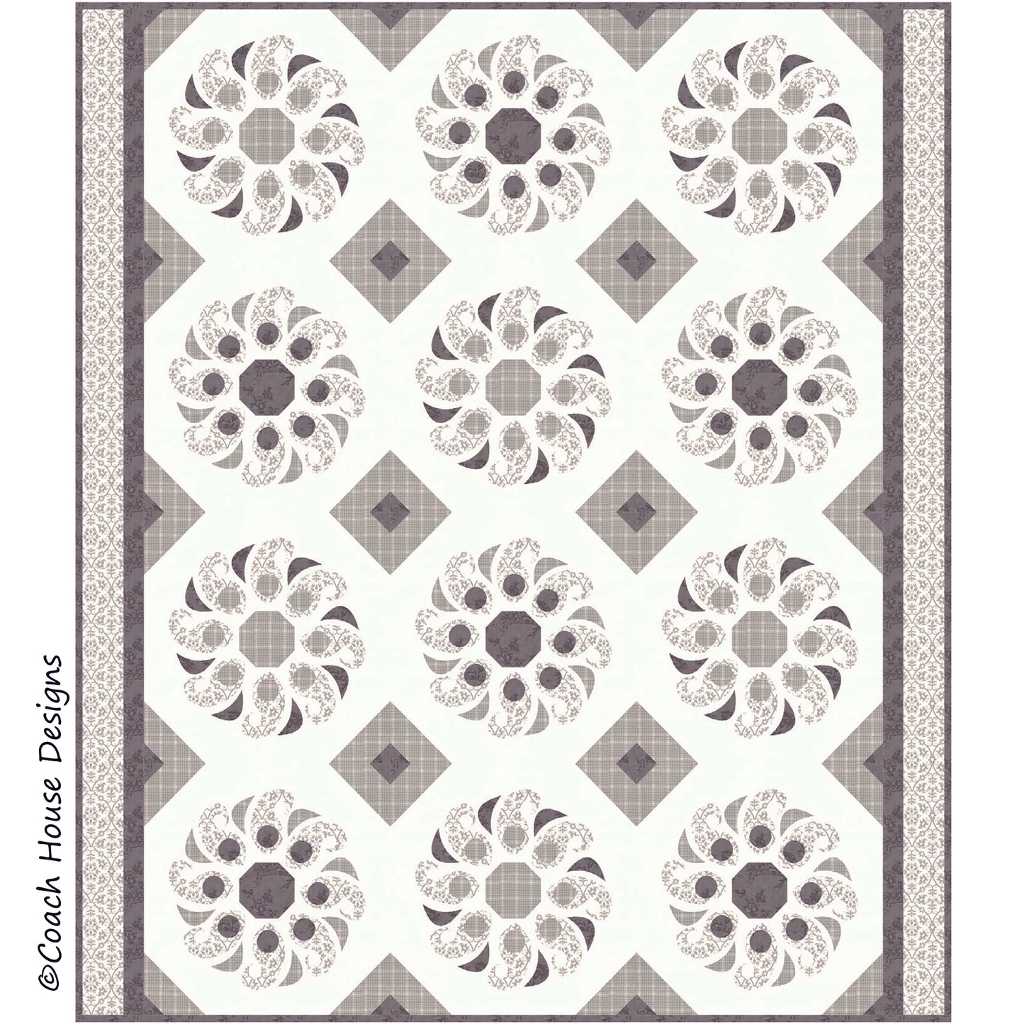 Romance Downloadable PDF Quilt Pattern