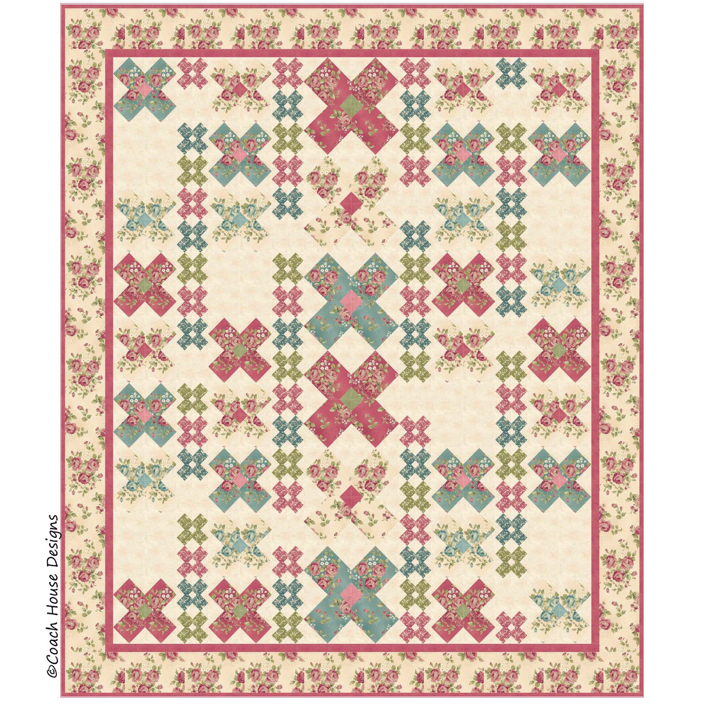 Row Upon Row Quilt Pattern