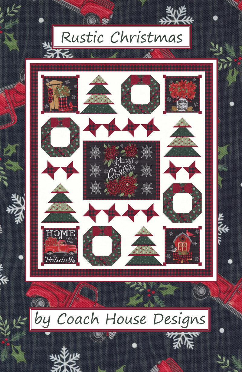 Rustic Christmas Downloadable PDF Quilt Pattern