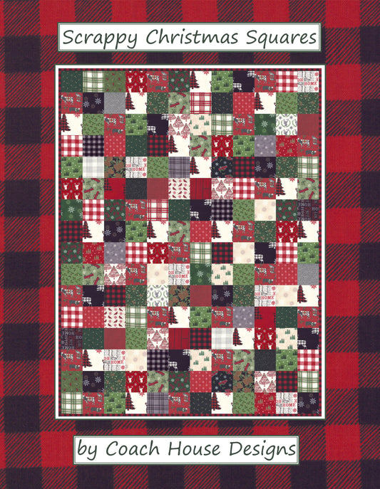 Scrappy Christmas Squares Kit B