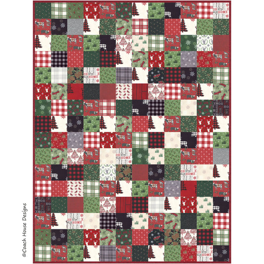 Scrappy Christmas Squares Kit C