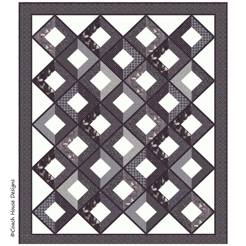 Shades of Gray Downloadable PDF Quilt Pattern