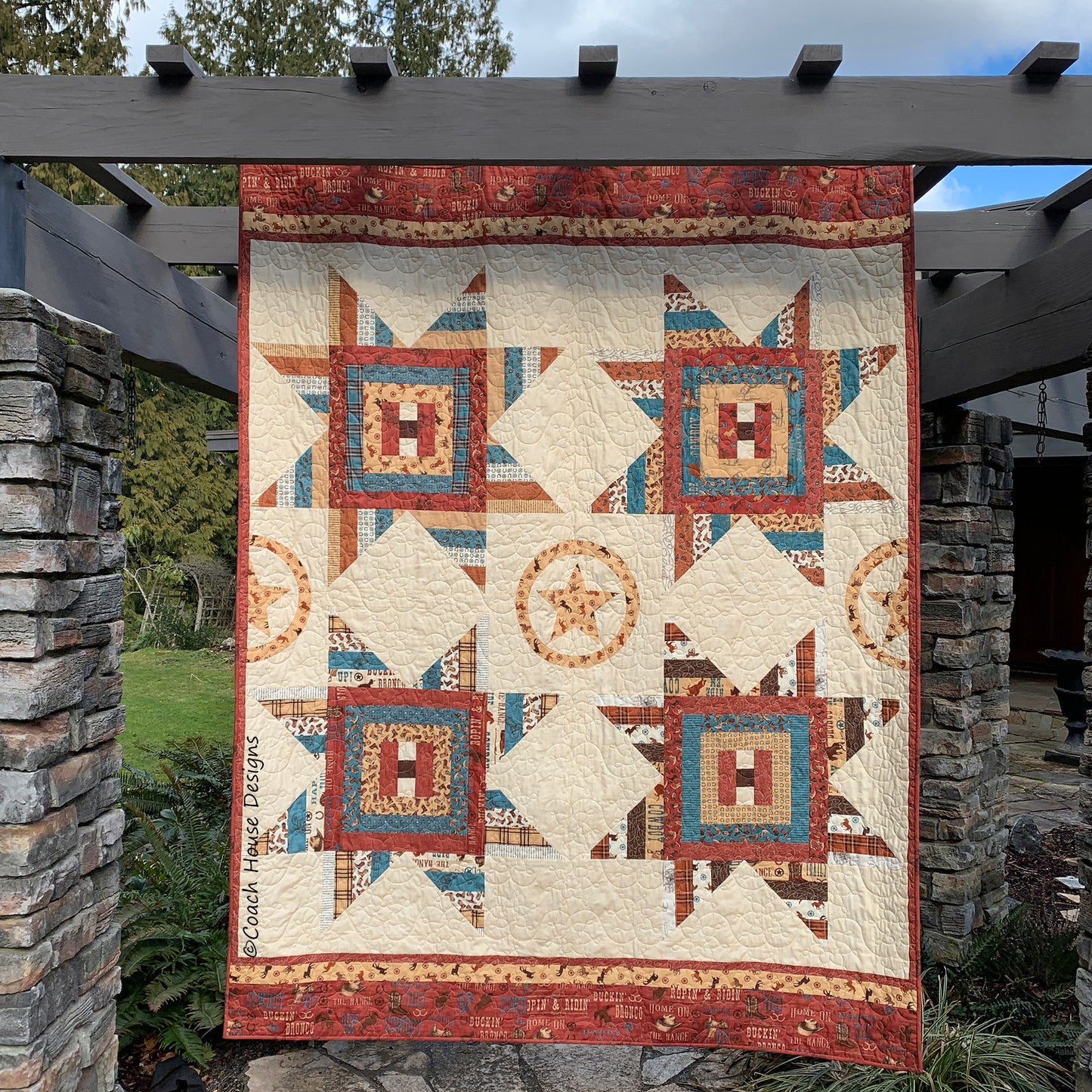 Sheriff's Star Downloadable PDF Quilt Pattern