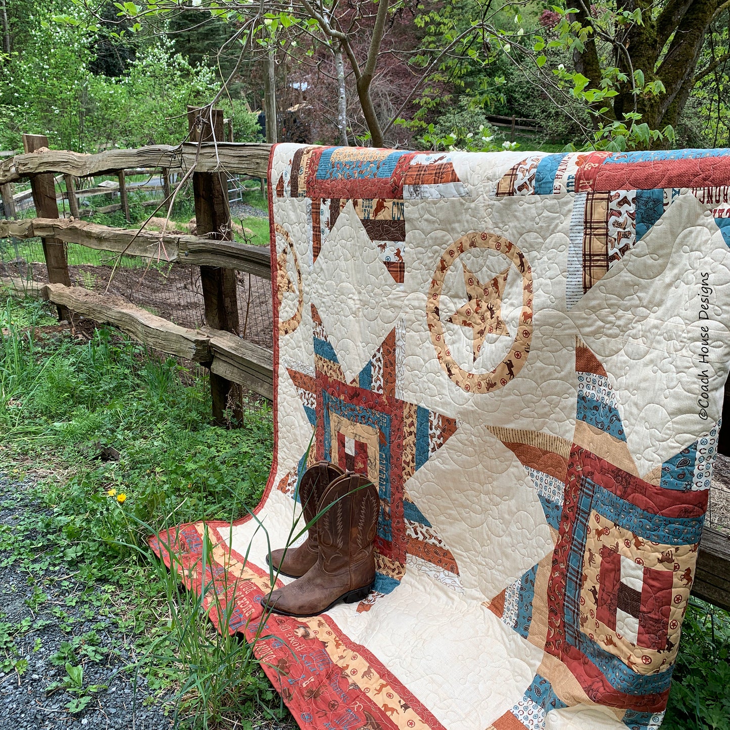 Sheriff's Star Downloadable PDF Quilt Pattern