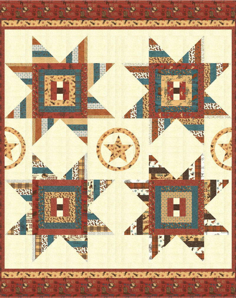 Sheriff's Star Quilt Pattern
