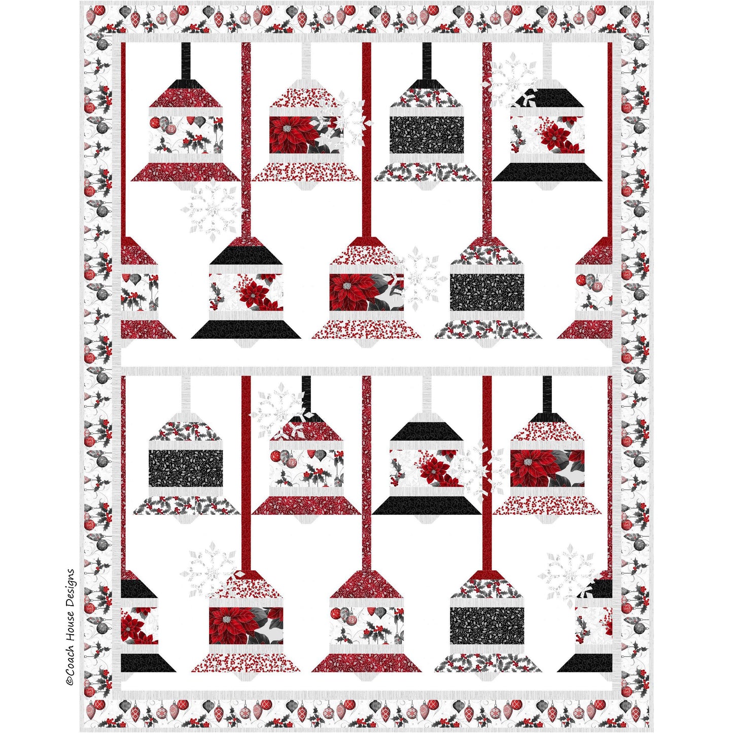 Silver Bells Downloadable PDF Quilt Pattern