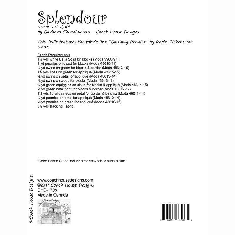 Splendour Downloadable PDF Quilt Pattern
