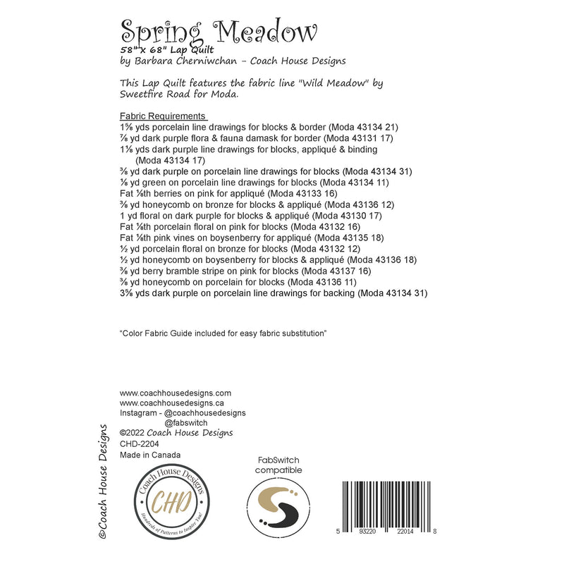 Spring Meadow Digital Pattern